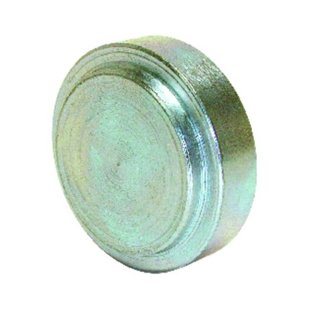 B & K Dial 1 in. H X 1 in. W Silver Steel Blower Shaft Plug 6755